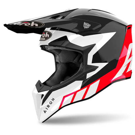 Airoh Wraap Reloaded Helmet - Red Gloss