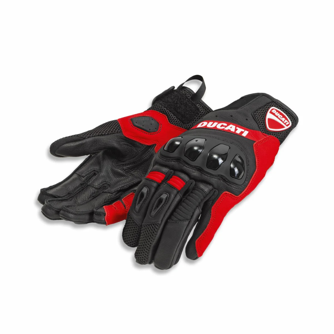 Ducati City C4 Fabric-Leather Gloves