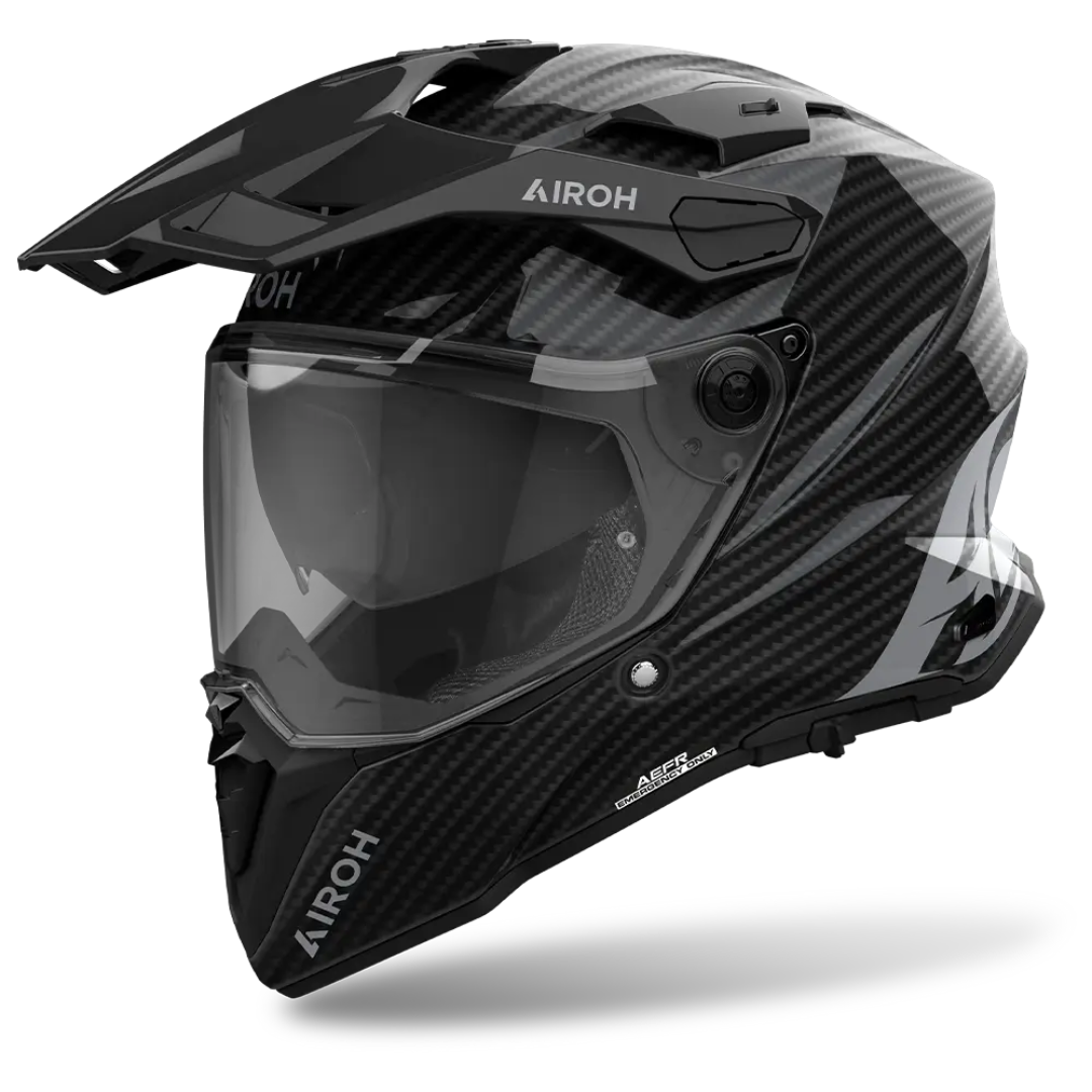 Airoh Commander 2 Helmet - Full Carbon Gloss