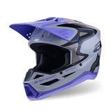 Alpinestars 2026 SM-3 Jettson MX Helmet - Grey/Purple/Black