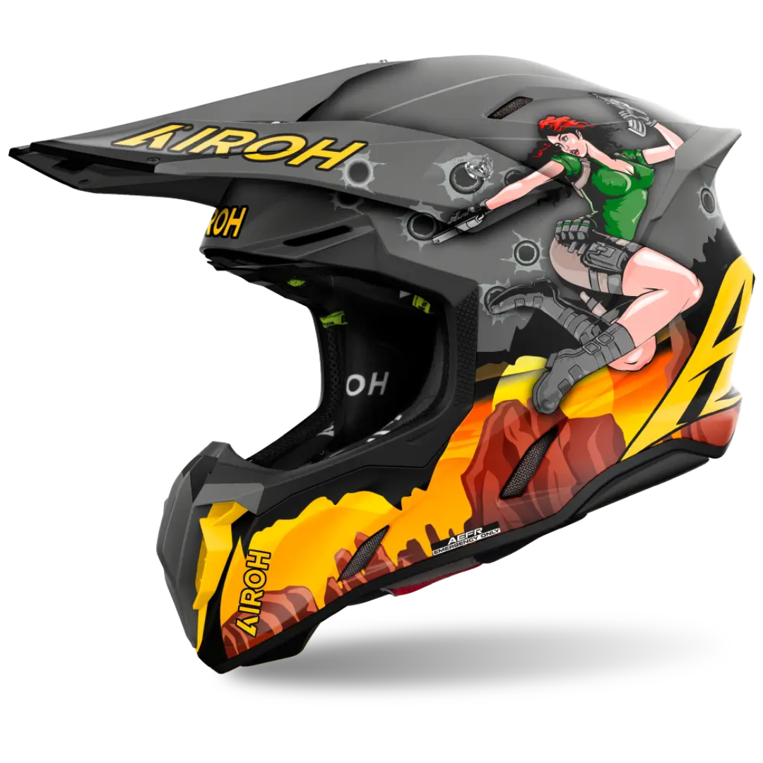 Airoh Twist 3 Adventure Helmet Matt