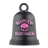 Harley-Davidson Pink Willie G Skull Logo Motorcycle Ride Bell