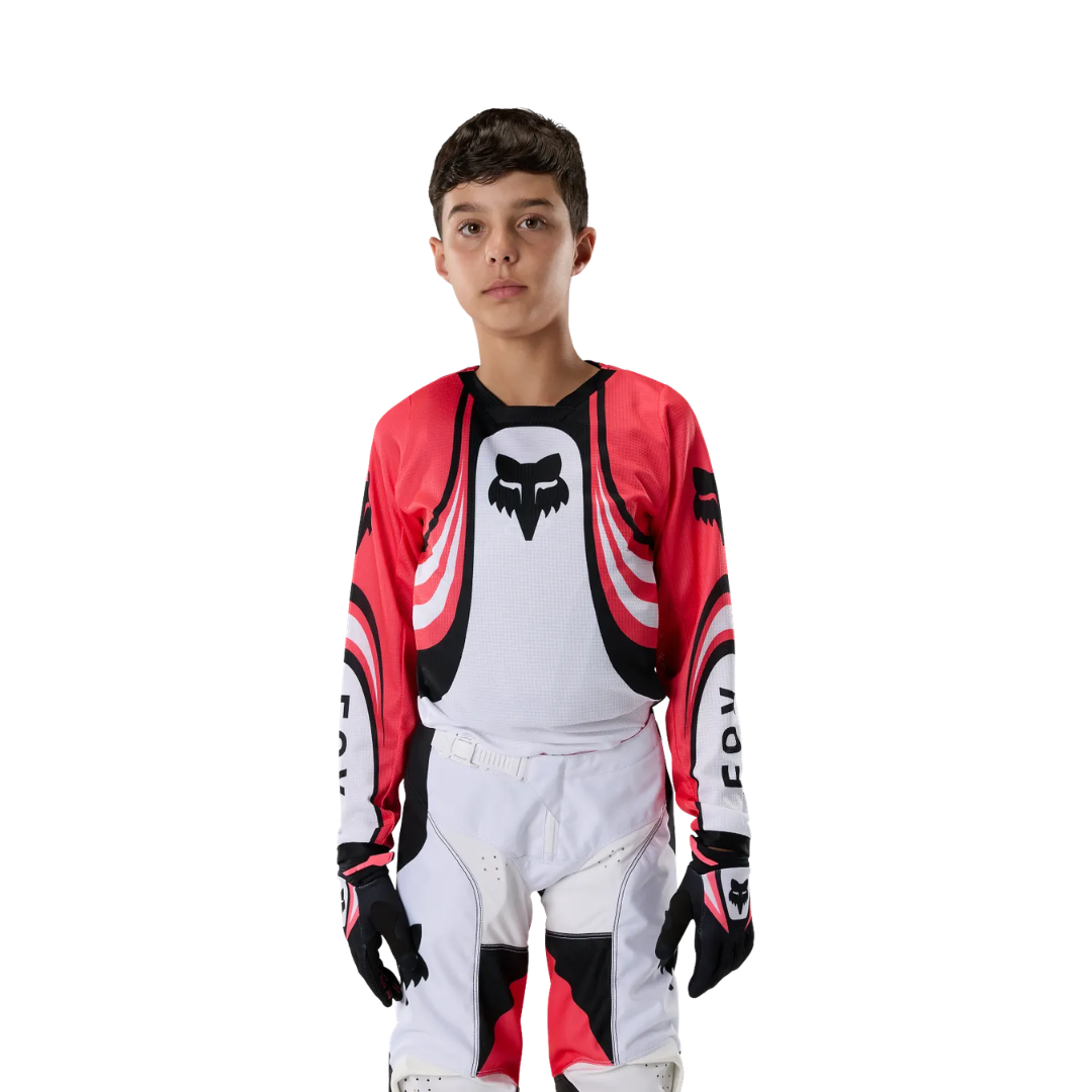 Fox Youth 180 Draft Jersey - White