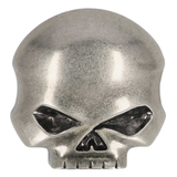 Harley-Davidson Men's Willie G Skull Logo Belt Buckle - Antique Nickel Finish