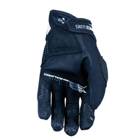 Five Men's E2 Enduro Gloves -  Black