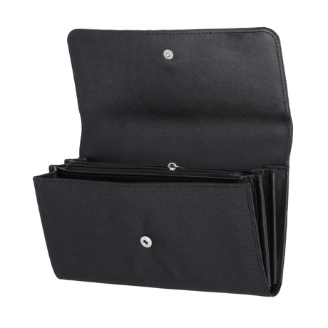 Harley-Davidson Women's Rhinestone Embellished Bar & Shield Clutch - Black