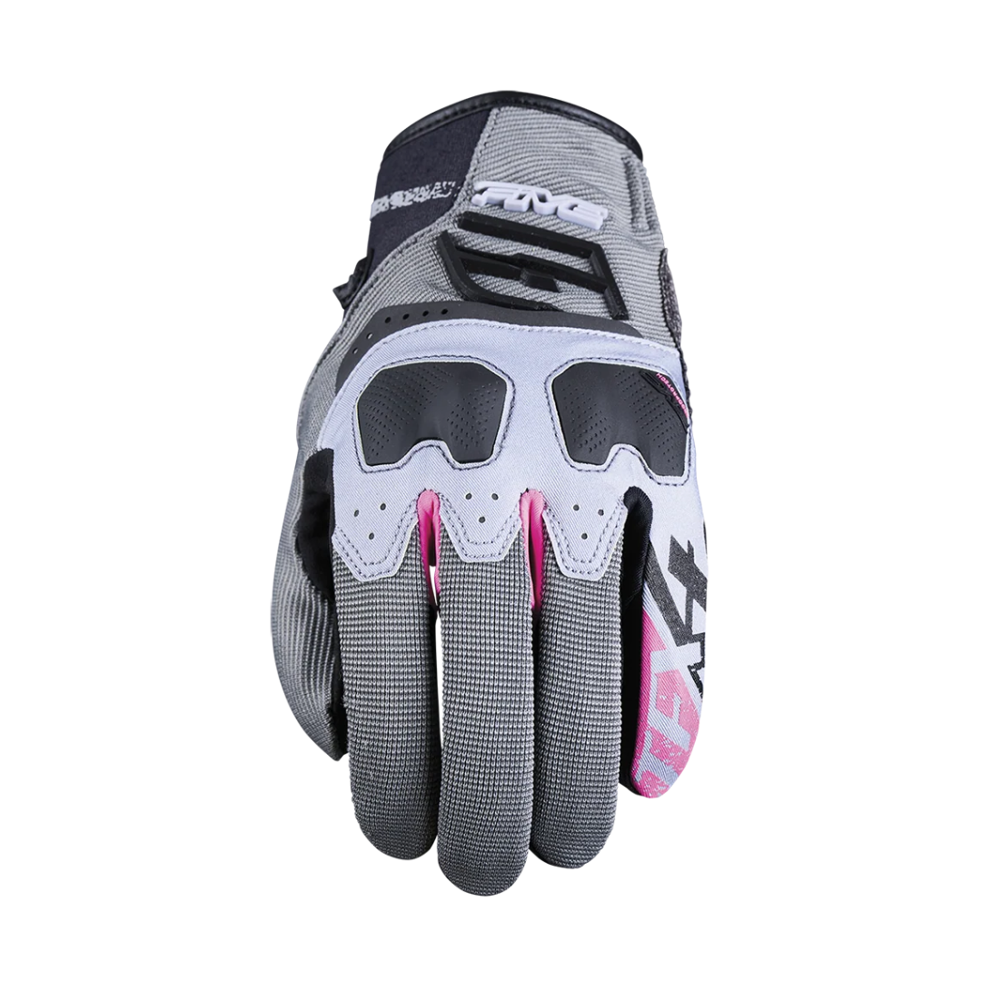 Five TFX4 Women's Gloves - Grey/Pink
