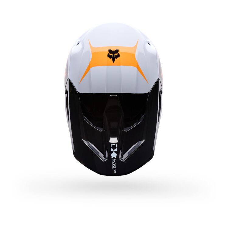 Fox Racing V1 Noble Helmet - Black/White