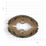 WMP BRAKE SHOES WATER GROOVE