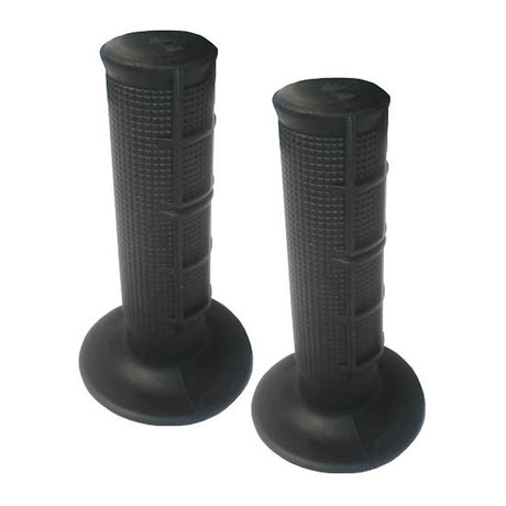 Whites MX Half Waffle Grip 3 Black with Wire ( was HBGMX2)