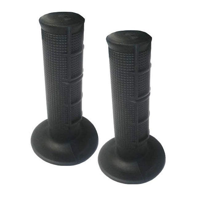 Whites MX Half Waffle Grip 3 Black with Wire ( was HBGMX2)