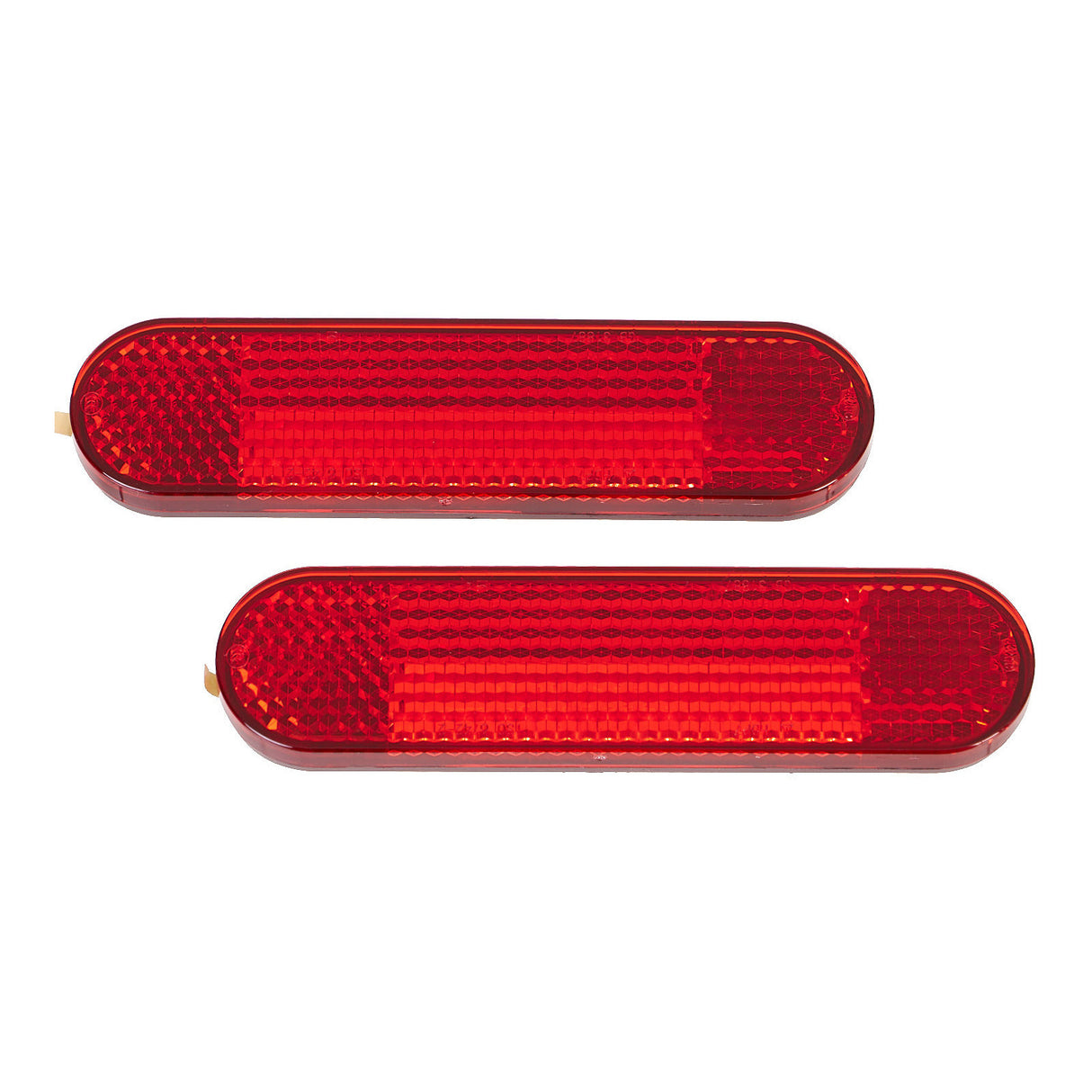WMP REFLECTORS -OVAL 95MM X 22MM - PAIR