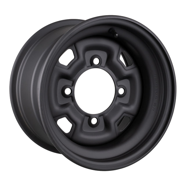 Whites ATV/UTV Steel Rim 12x7 Can-Am Front & Rear 4/137 +12.7 - Black
