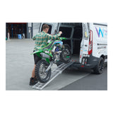 WMP 002 ALLOY RAMP FOLDING 226X30c 340kg rated X-Barstyle