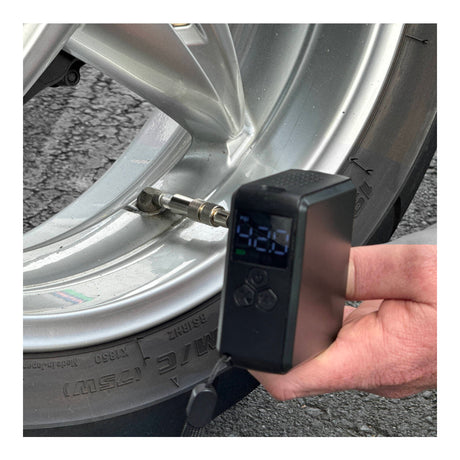 Whites Ultra Mini Air Pump - Portable Rechargable Tyre Pump (0-150psi)