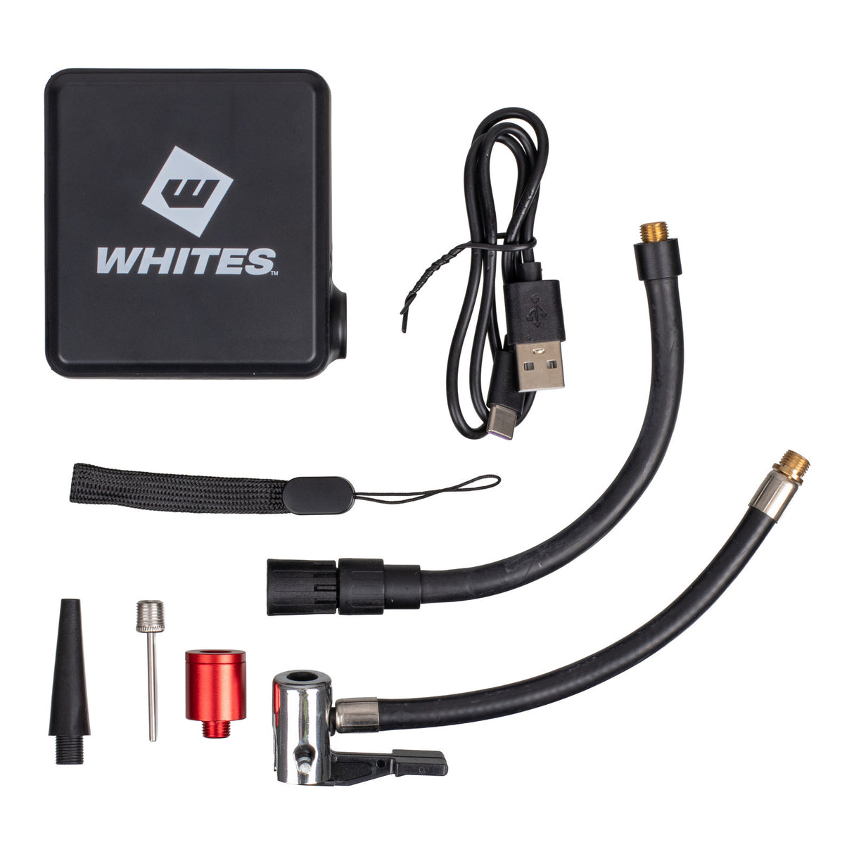 Whites Ultra Mini Air Pump - Portable Rechargable Tyre Pump (0-150psi)