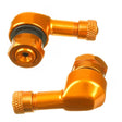 WMP 90 DEGREE ALLOY VALVE 11.3MM - GLD (PAIR)