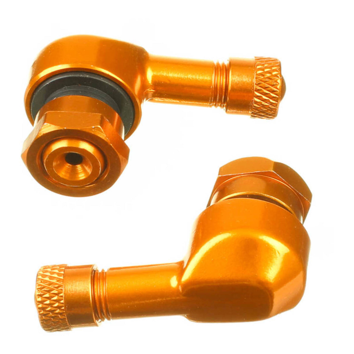 WMP 90 DEGREE ALLOY VALVE 11.3MM - GLD (PAIR)