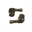WMP 90 DEGREE ALLOY VALVE 8.3MM - BLK (PAIR)