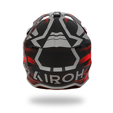 Airoh Wraaap Cyber Helmet - Red Matt