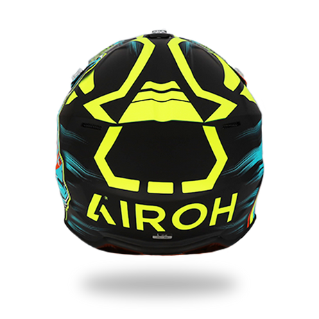 Airoh WRAAAP Helmet - Cyber Yellow Matt