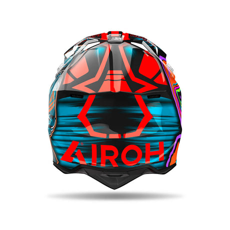 Airoh WRAAP Helmet - Cyber Orange Gloss