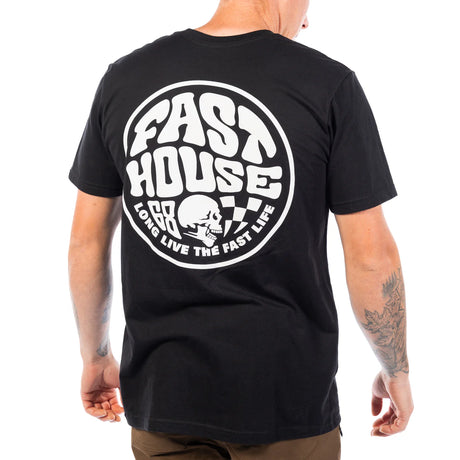 Fasthouse Waxed Tee - Black