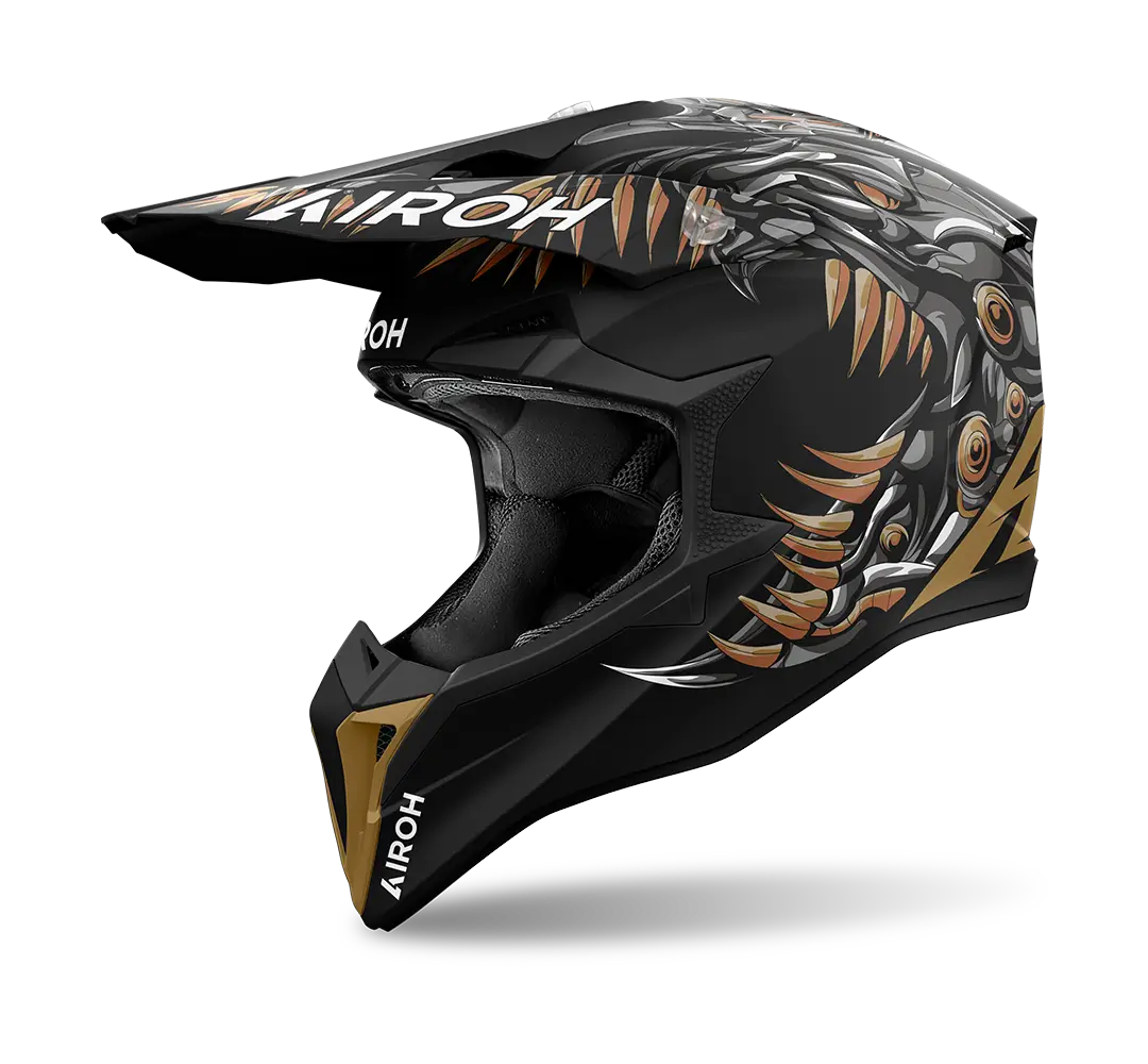 Airoh Wraap Helmet - Cyborg Matt