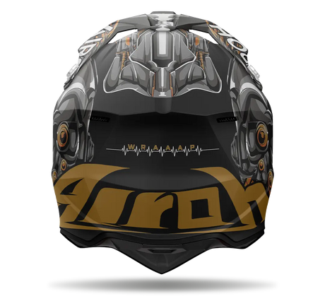 Airoh Wraap Helmet - Cyborg Matt