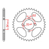 XAM Sprocket Kit Honda CBR125 '02-'11 NSH 15/42