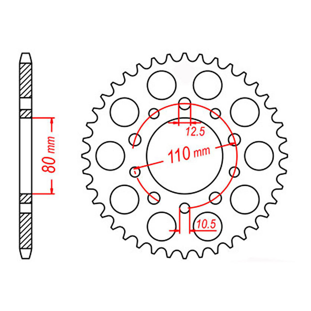XAM Sprocket Kit Honda CBR1000F '89-'00 X-Ring 17/42