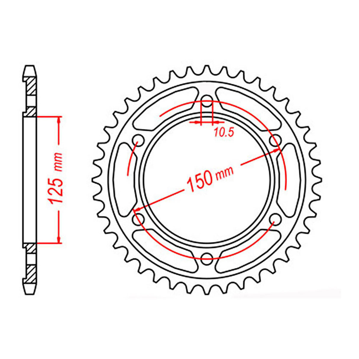 XAM Sprocket Kit KTM 1050-1290 Adventure '13-'20 - 525XZ 17/42