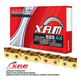 XAM Sprocket Kit Suzuki GSX650F '08-'13 X-Ring Gold 15/48