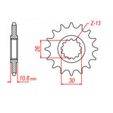 XAM Sprocket Kit Yamaha YZF-R1 '09-'14 X-Ring 17/47