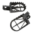 Zeta Wide Chromoly Mid Foot Pegs - Kawasaki KLX110 / KLX110L / Suzuki DR-Z50 / D