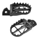 Zeta Wide Chromoly Mid Foot Pegs - Suzuki RM85 / Kawasaki KDX200R / KDX200SR ('8