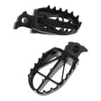 Zeta Wide Chromoly Ultra-Wide Foot Pegs - Yamaha YZ125 / YZ250 ('99-) / YZ250F /