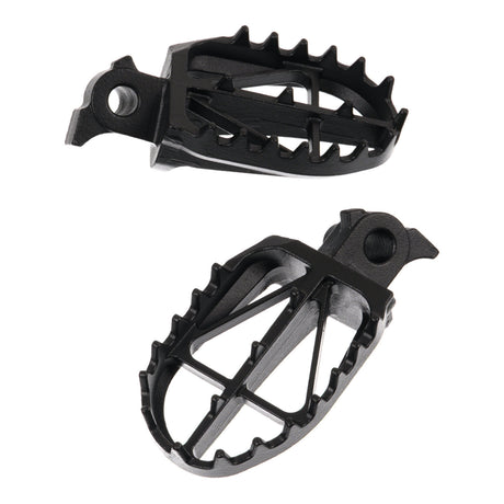 Zeta Wide Chromoly Ultra-Wide Foot Pegs - Yamaha YZ125 / YZ250 ('99-) / YZ250F /