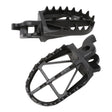 Zeta Wide Chromoly Ultra-Wide Foot Pegs - Kawasaki KX250F / KX450F ('09-)