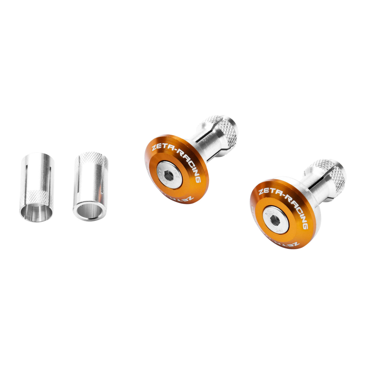 Zeta Bar End Plugs 29mm (2 Pack) - Gold