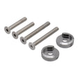 Zeta Armour Handguard Optional Bar End Plugs - Titanium