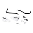 Zeta Armour XC Handguard Kit for 22.2mm Handlebars - Black / White