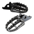 Zeta Aluminium Foot Pegs - Kawasaki KX250F / KX450F - Black