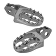 Zeta Aluminium Foot Pegs - Stark Varg - Titanium