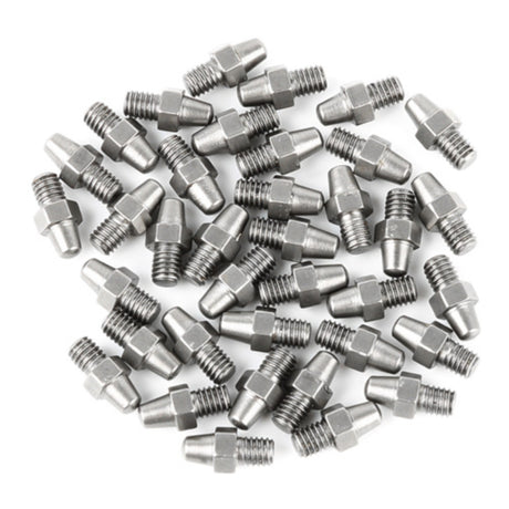 Zeta Aluminium Foot Pegs Replacement Pin Set (37 Piece)