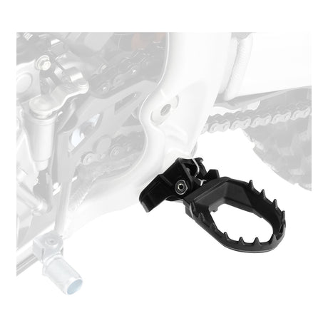 Zeta Max Foot Pegs - Honda CRF250R - Black