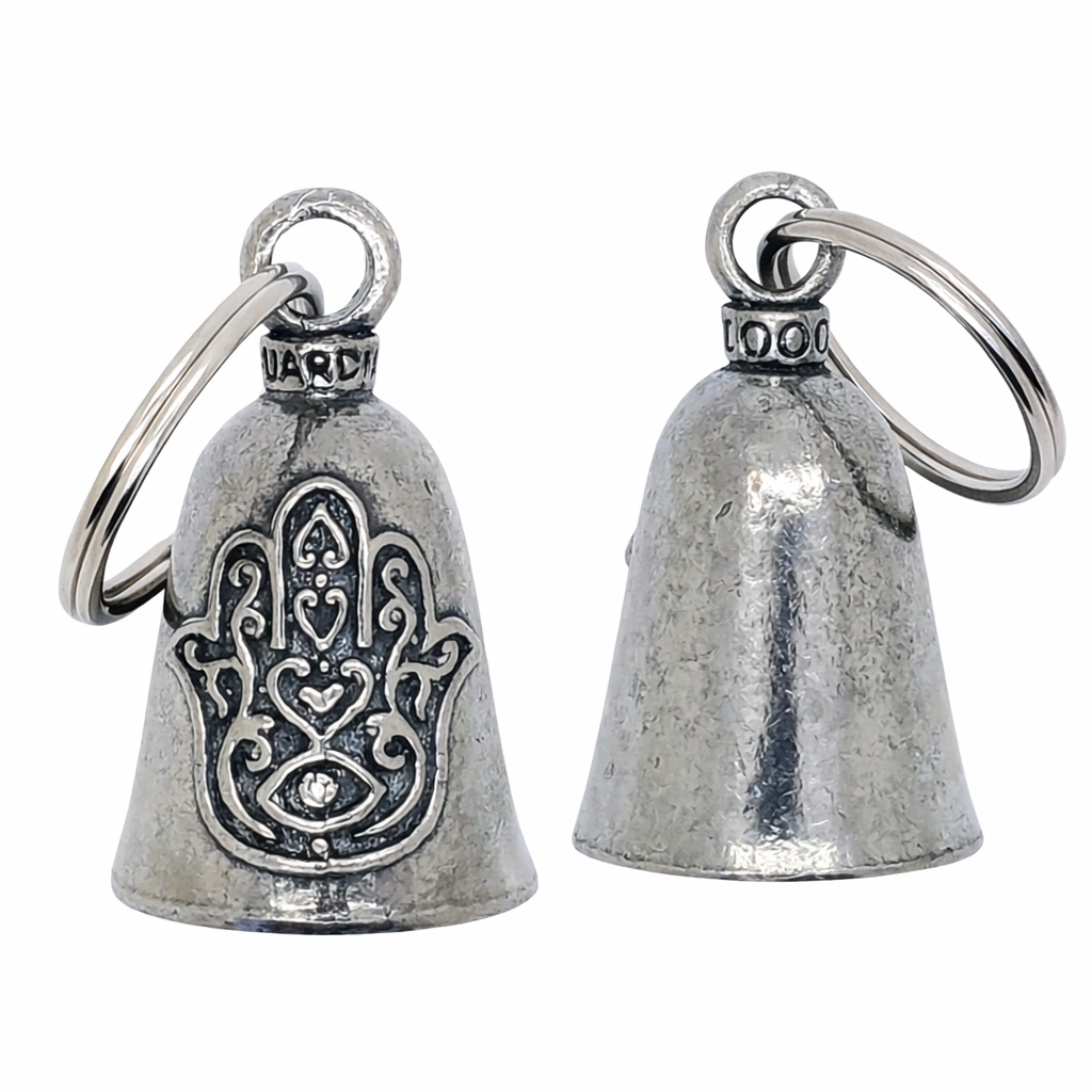 Hamsa Hamesh Henna Hand Guardian Ride Bell