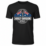 V-Twins x Harley-Davidson Australian Flag T-Shirt