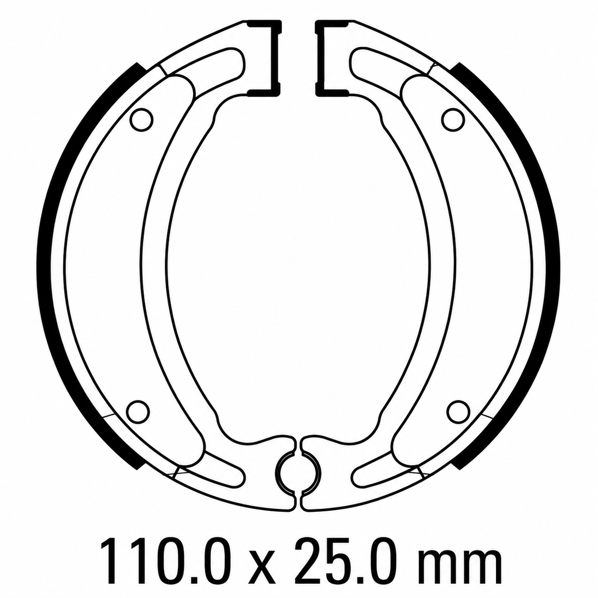Ferodo ECO  Brake Shoe Set - FSB731 EF