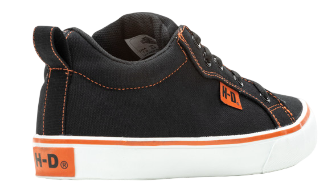 Harley-Davidson Women's Torland  Women's Sneaker - Black/Orange